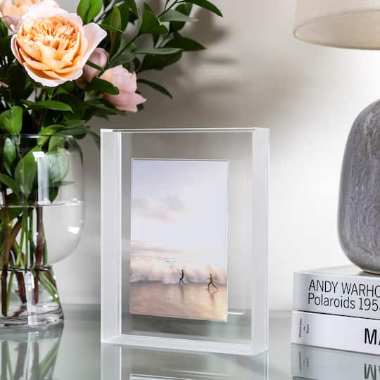 Wexel Art Frost Float Frame with Magnetic Photo Holder